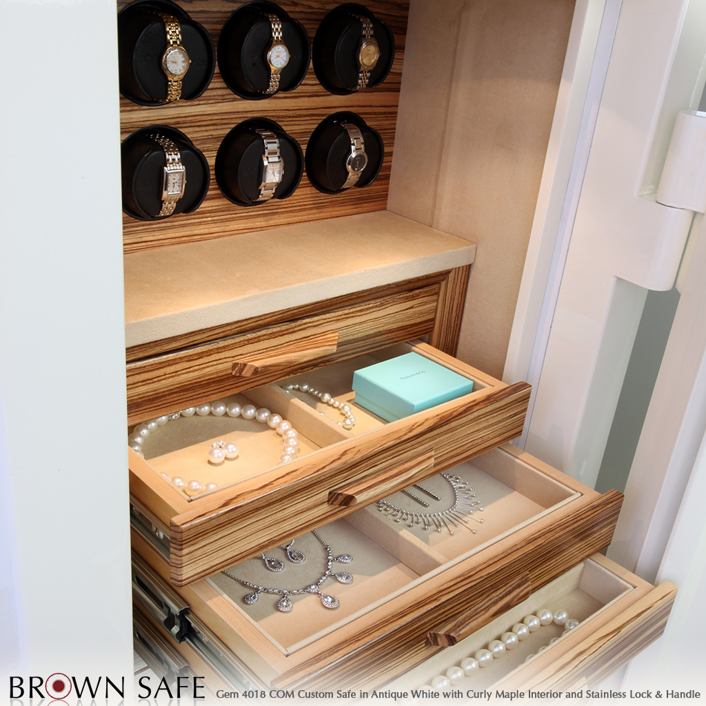 Custom Safe Gem Series 4018 with Zebrawood from