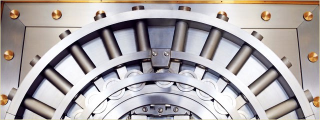 Antique Bank Vault Door