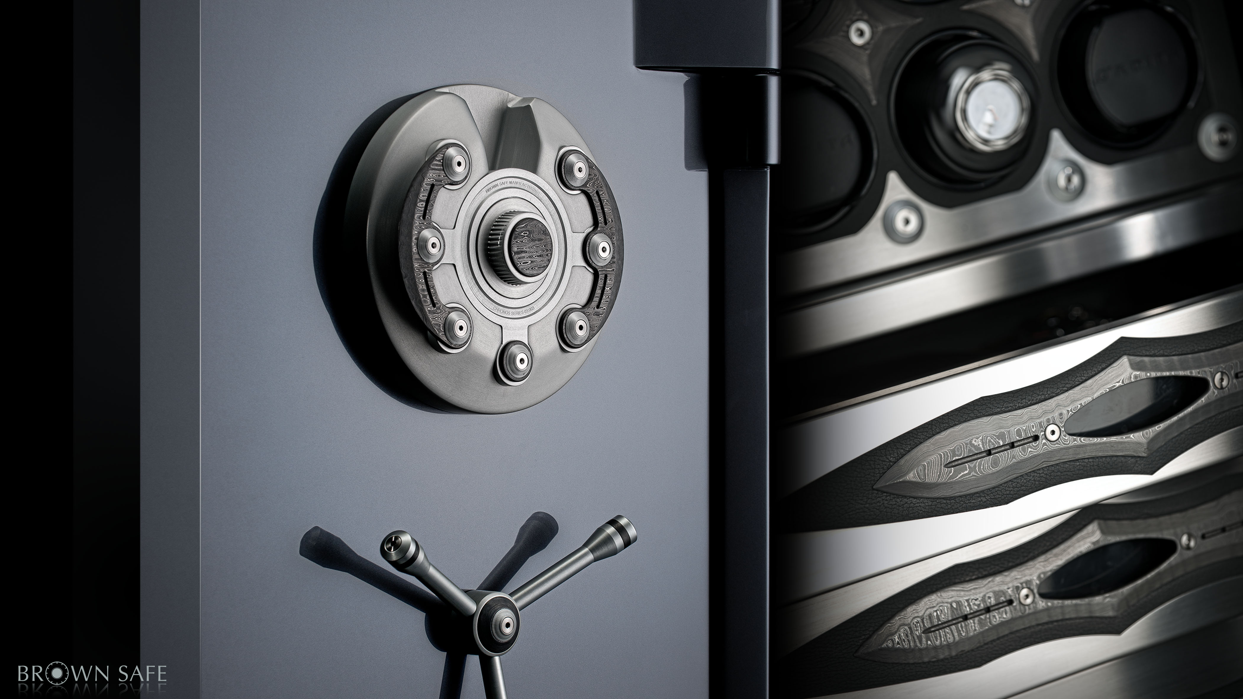 Limited Edition Damascus Steel Chronos