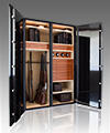 Electronic locking safe kit