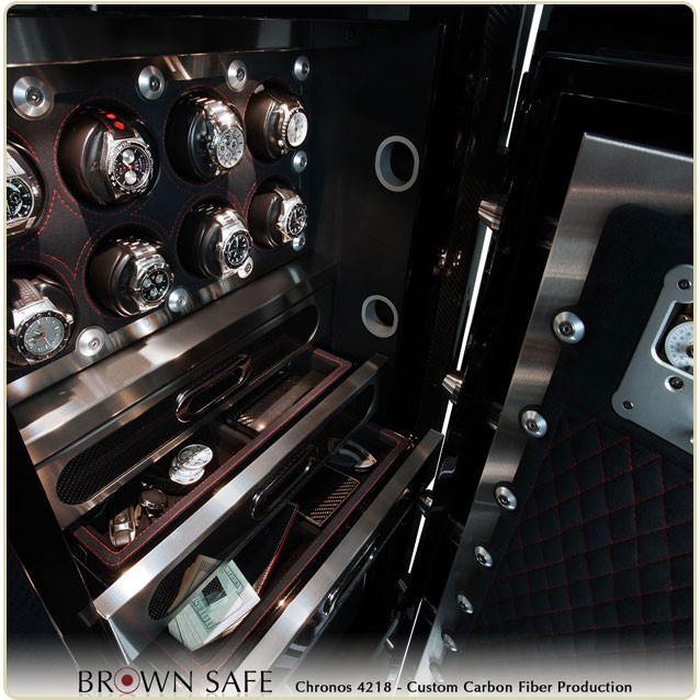 Custom-Safe-Chronos-4218-Carbon-Fiber-Watch-Safe-Interior