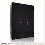 Custom-Safe-Estate-7256-Black-Bubinga-Gun-Safe-Closed