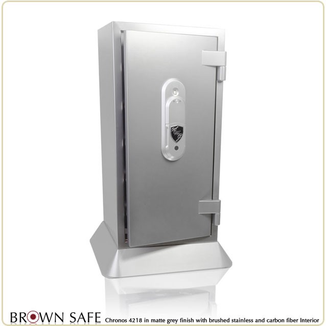 Custom-Safe-Chronos-4218-Matte-Gray-Closed