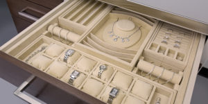 drawer insert for jewelry and watches