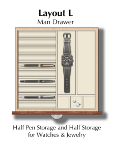 drawer insert layout l