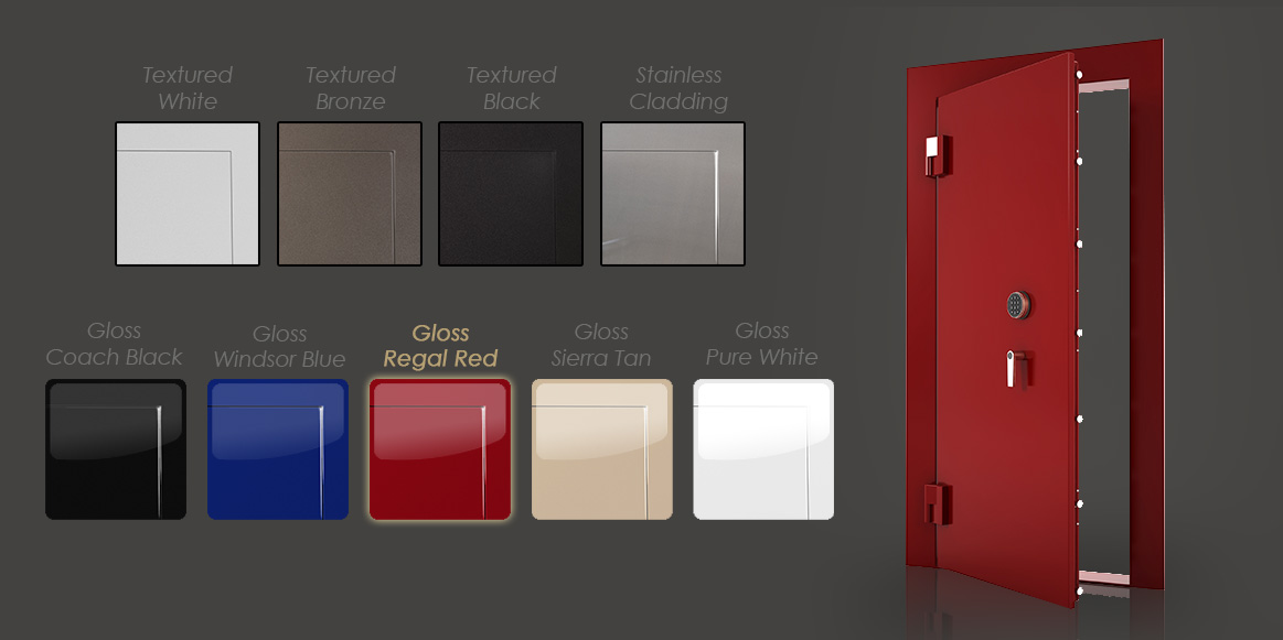 Gloss red vault door paint option