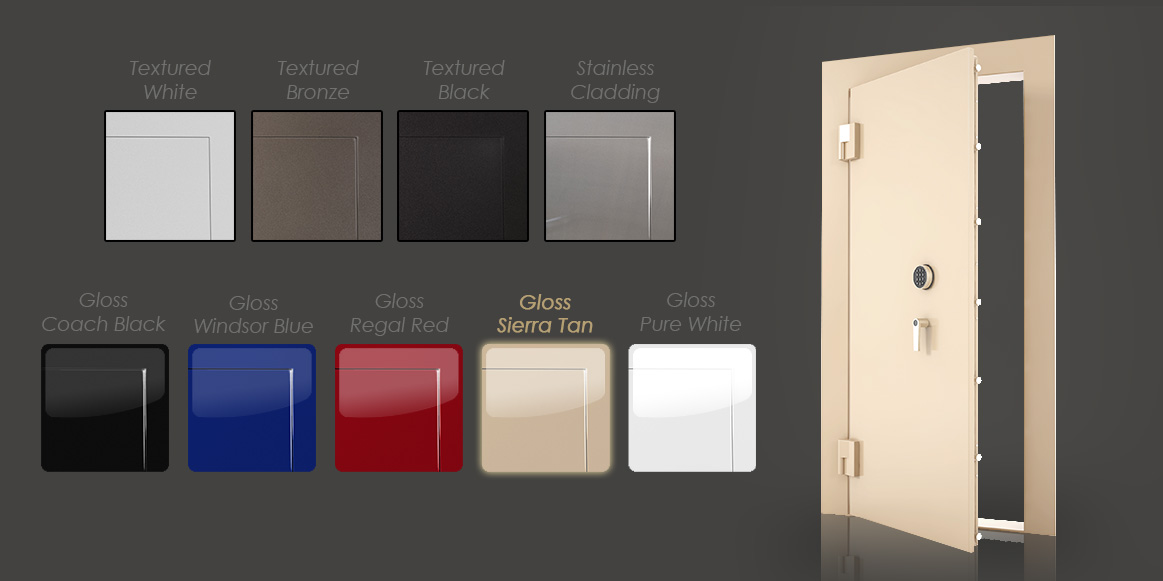 Gloss sierra vault door paint option