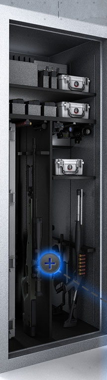 Tactical Safe interior